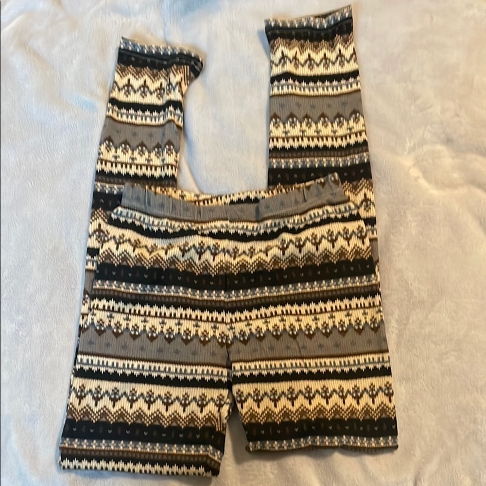 Cozy Patterned Leggings